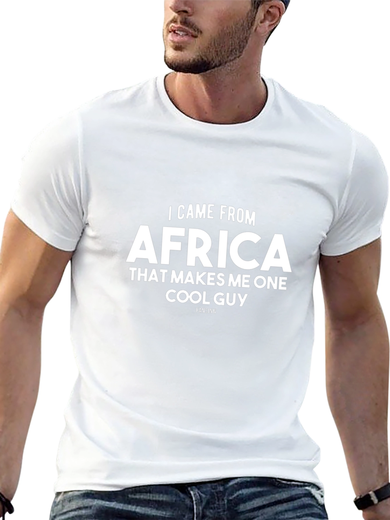 I Came From Africa Cool Guy T-Shirt