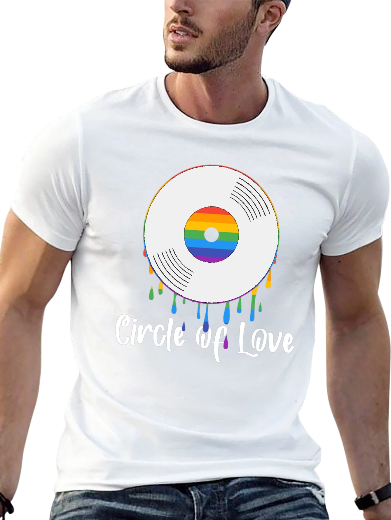 Circle of Love Pride Graphic Tee