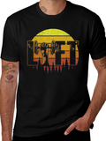 Retro LIFT T-Shirt - Gym Workout Design