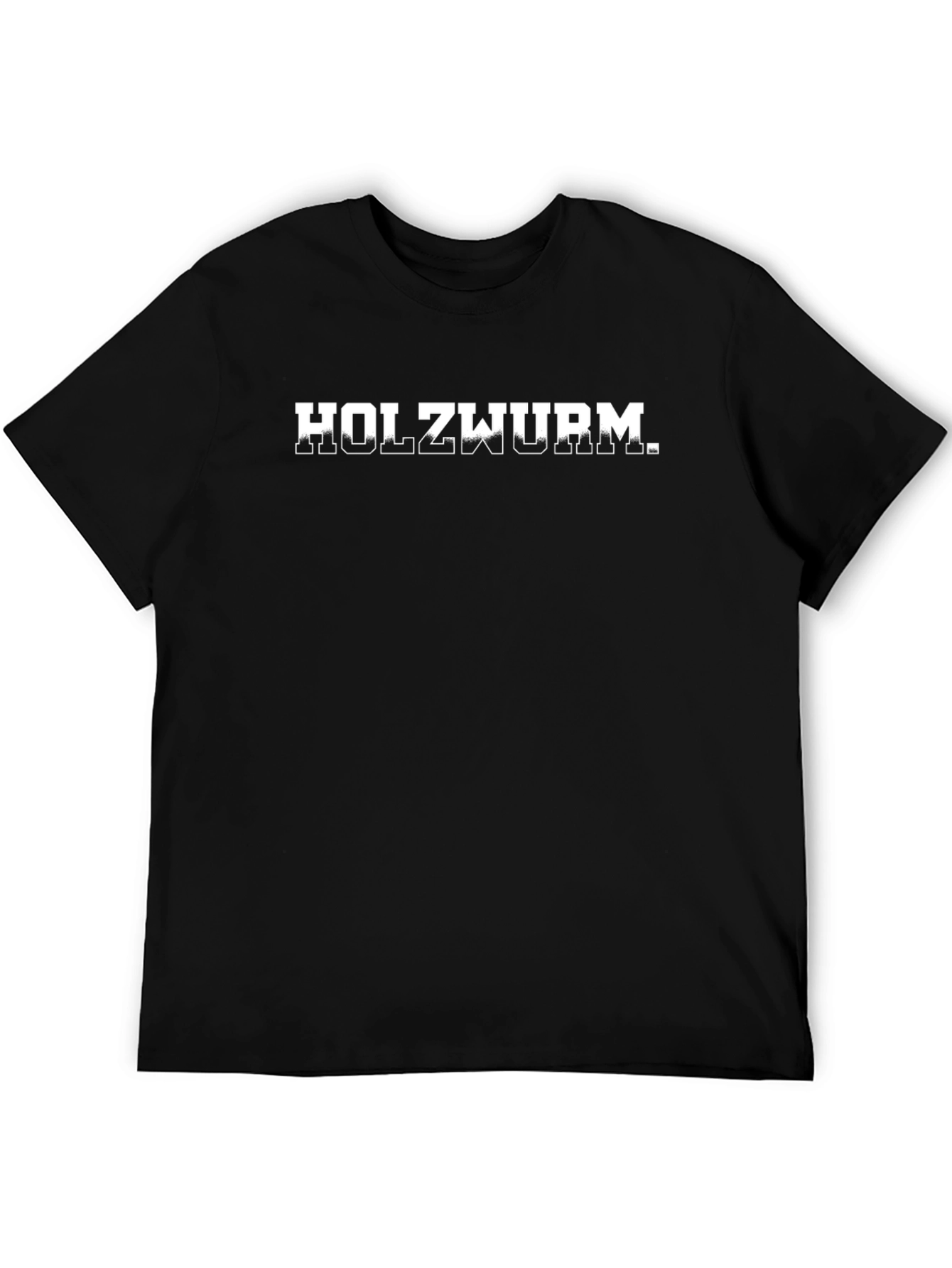 Holzwurm Graphic Tee - Classic Black Cotton T-Shirt