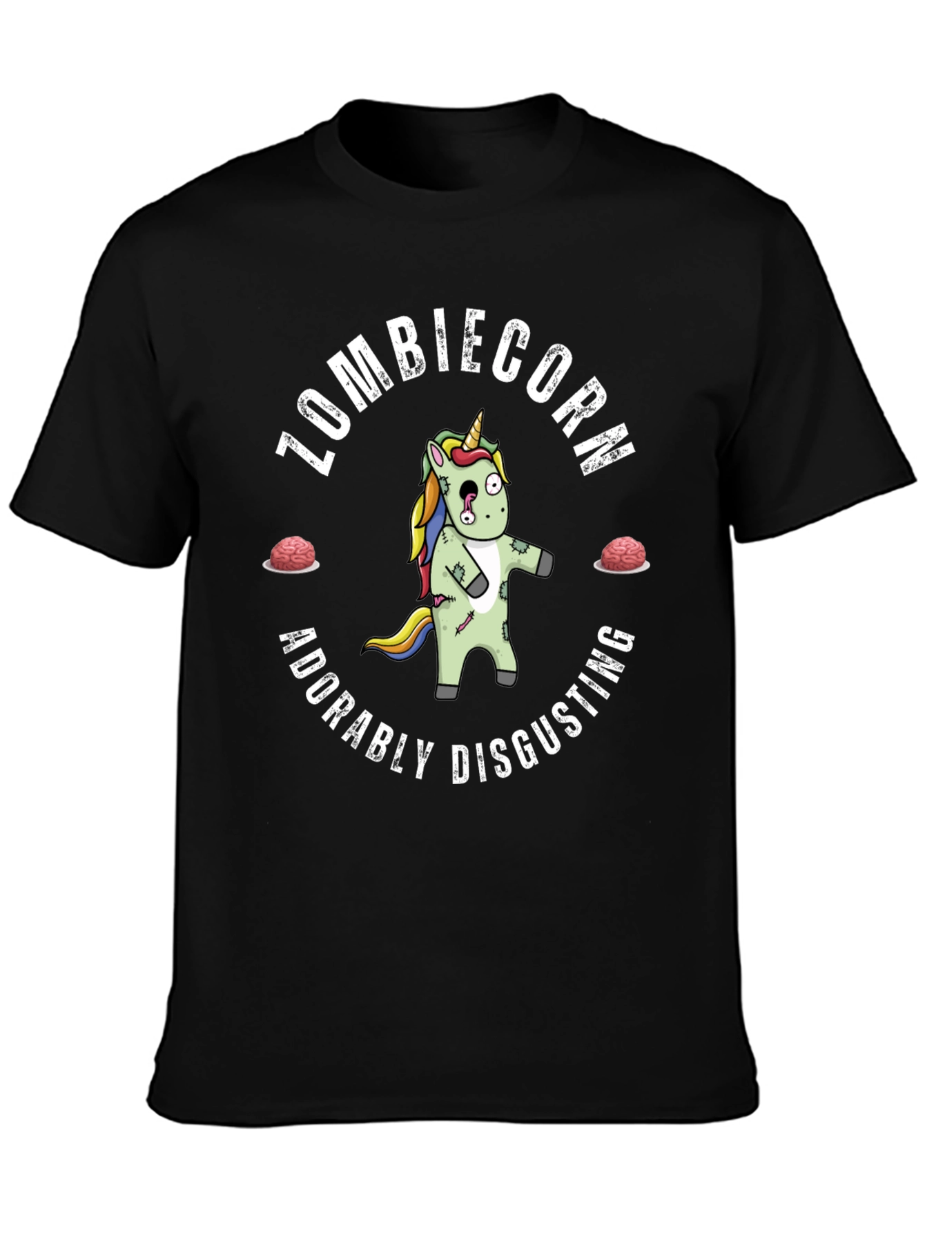 Zombiecorn T-Shirt - Adorably Disgusting Unicorn