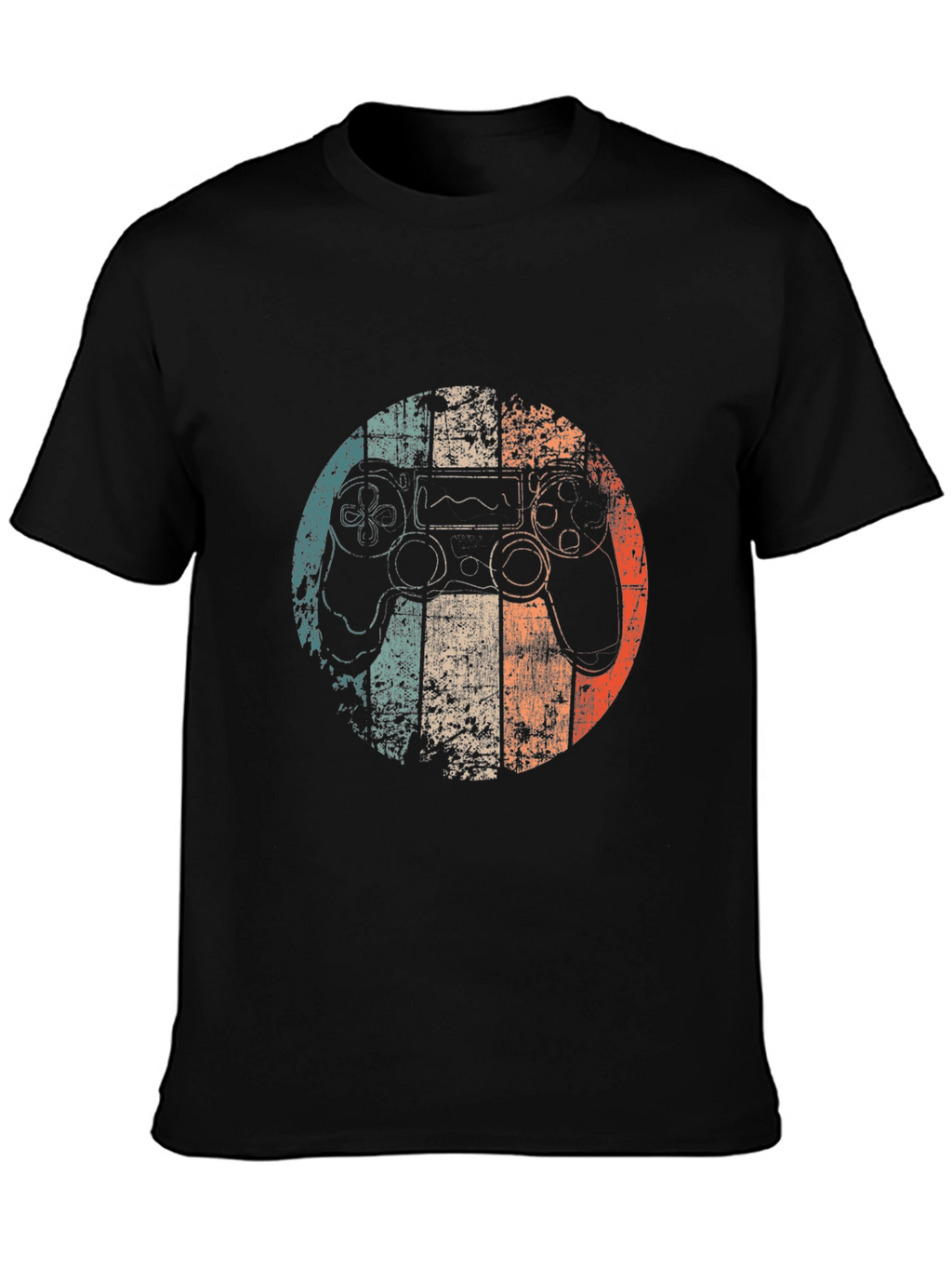 Retro Gaming Controller Graphic Tee - Gamer Style
