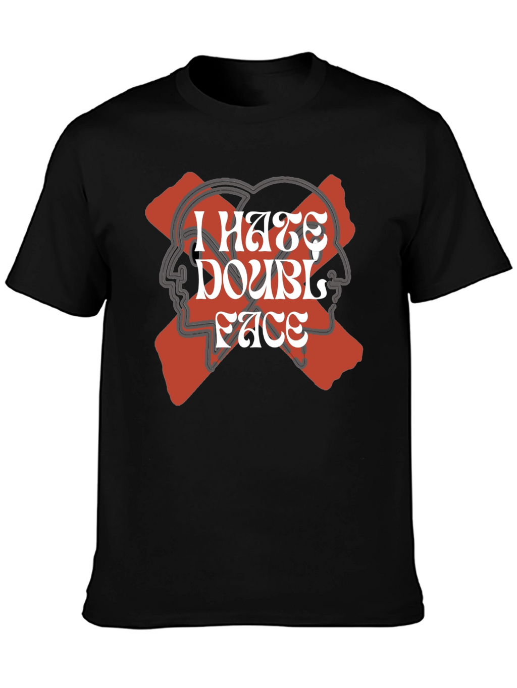 I Hate Double Face Graphic Tee