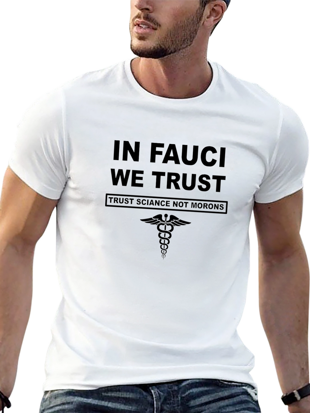 In Fauci We Trust T-Shirt Science Tee