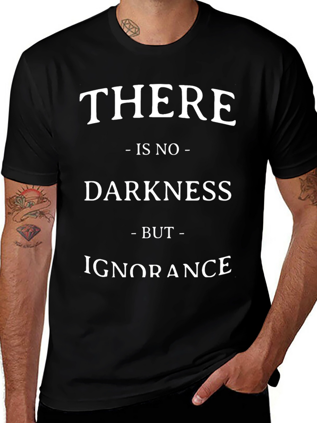 There Is No Darkness But Ignorance Graphic Tee