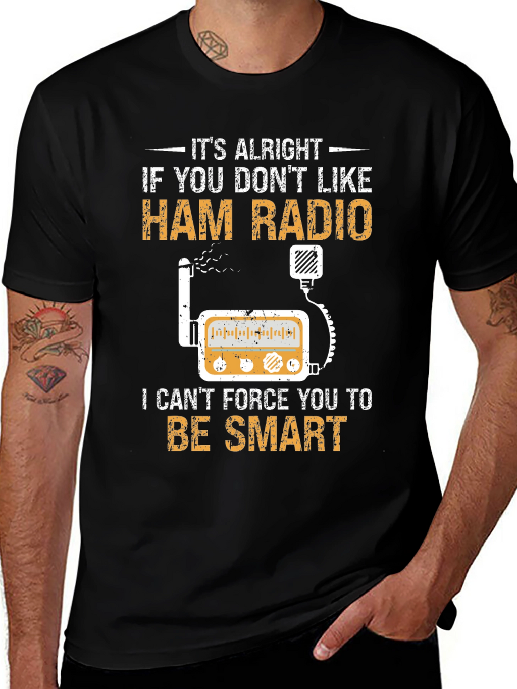 Ham Radio T-Shirt - Smart Radio Operator Tee