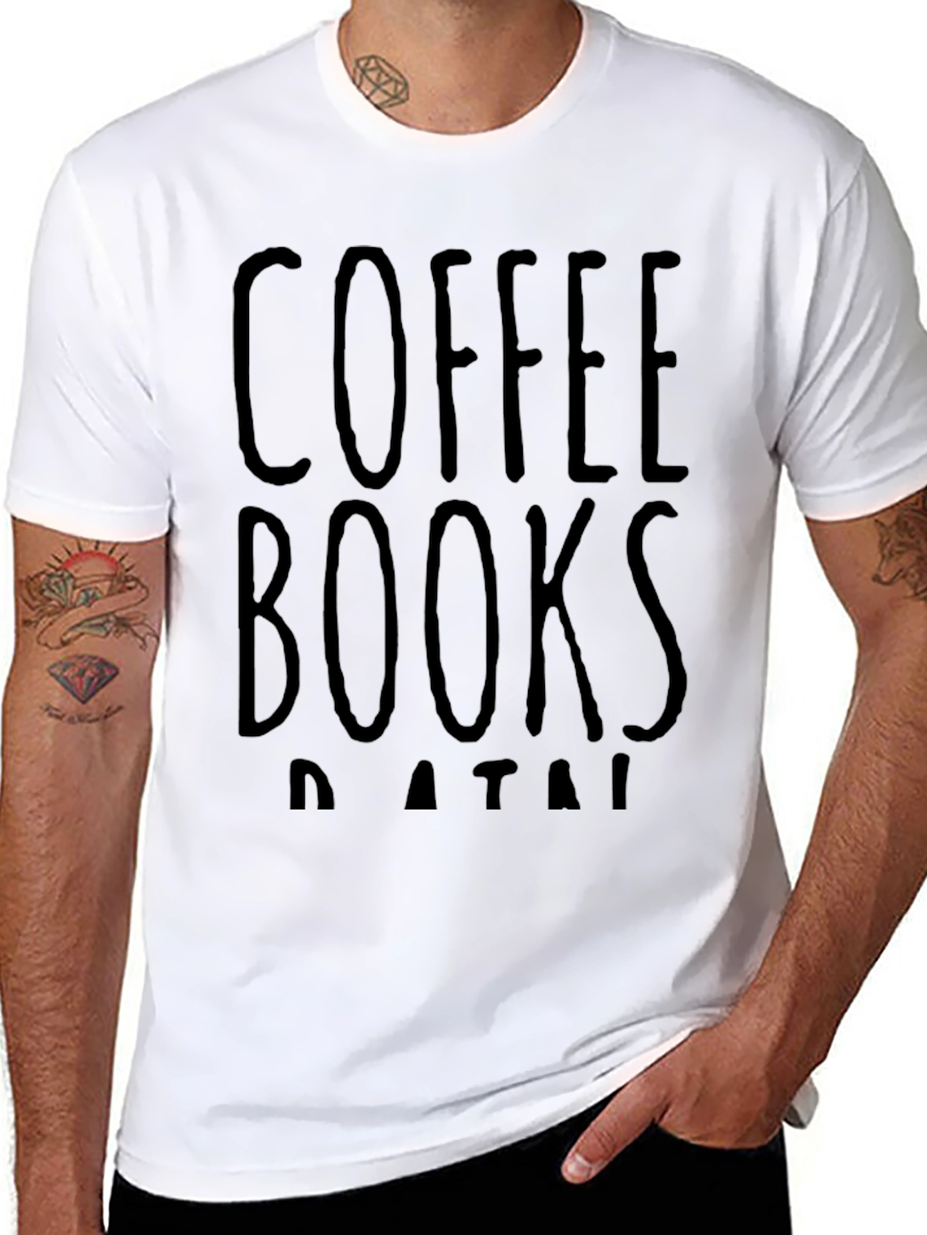 Coffee Books Data T-Shirt