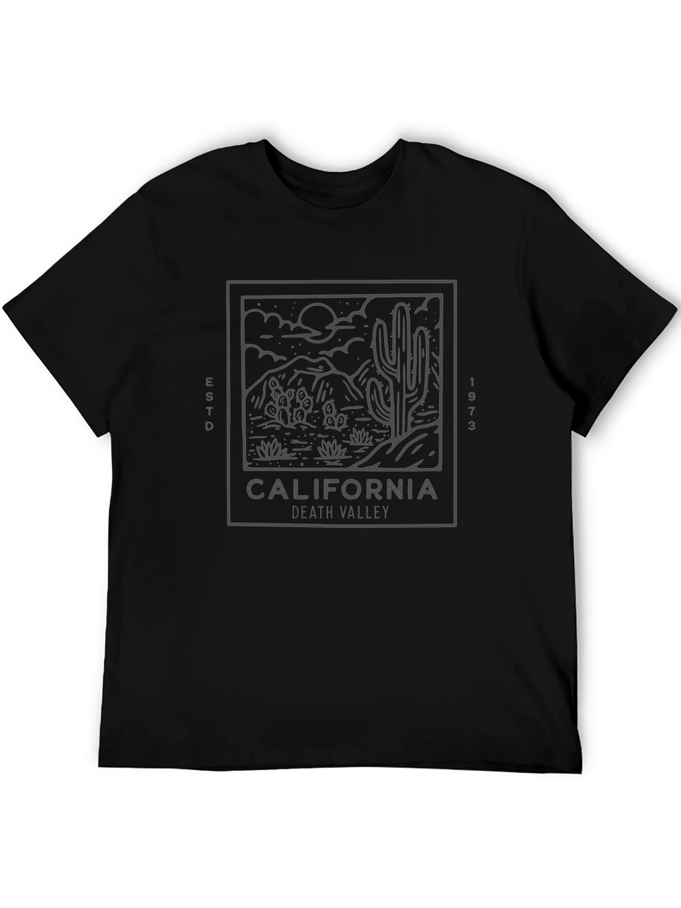 California Death Valley Graphic Tee - Black