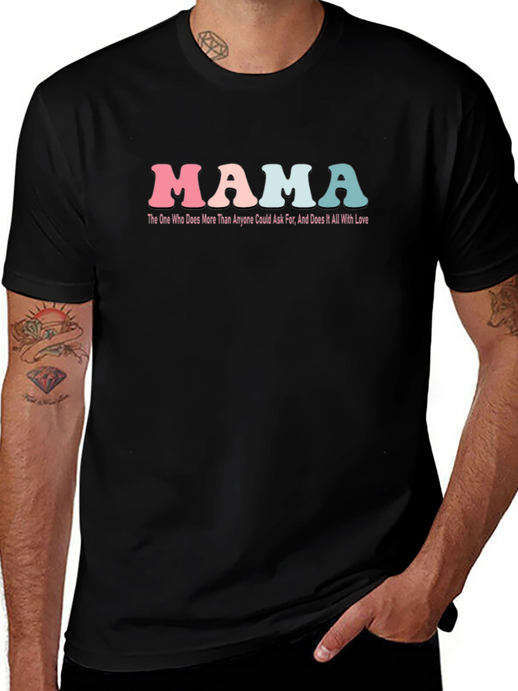 Retro Mama Graphic Tee - Soft & Stylish