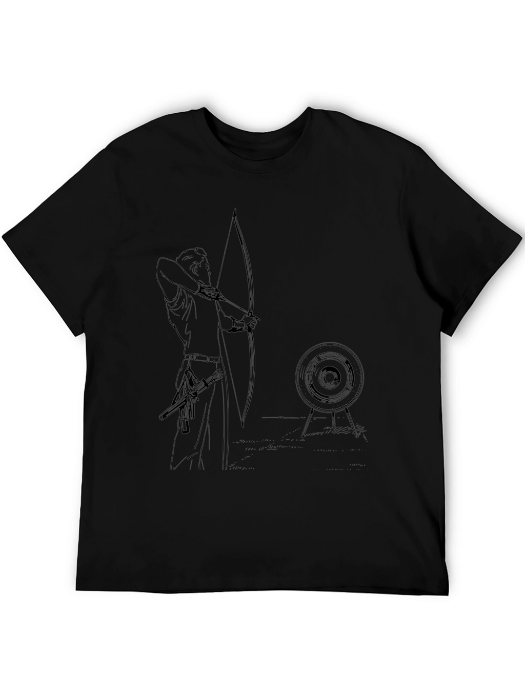 Archer T-Shirt - Bow and Arrow Target Practice Tee