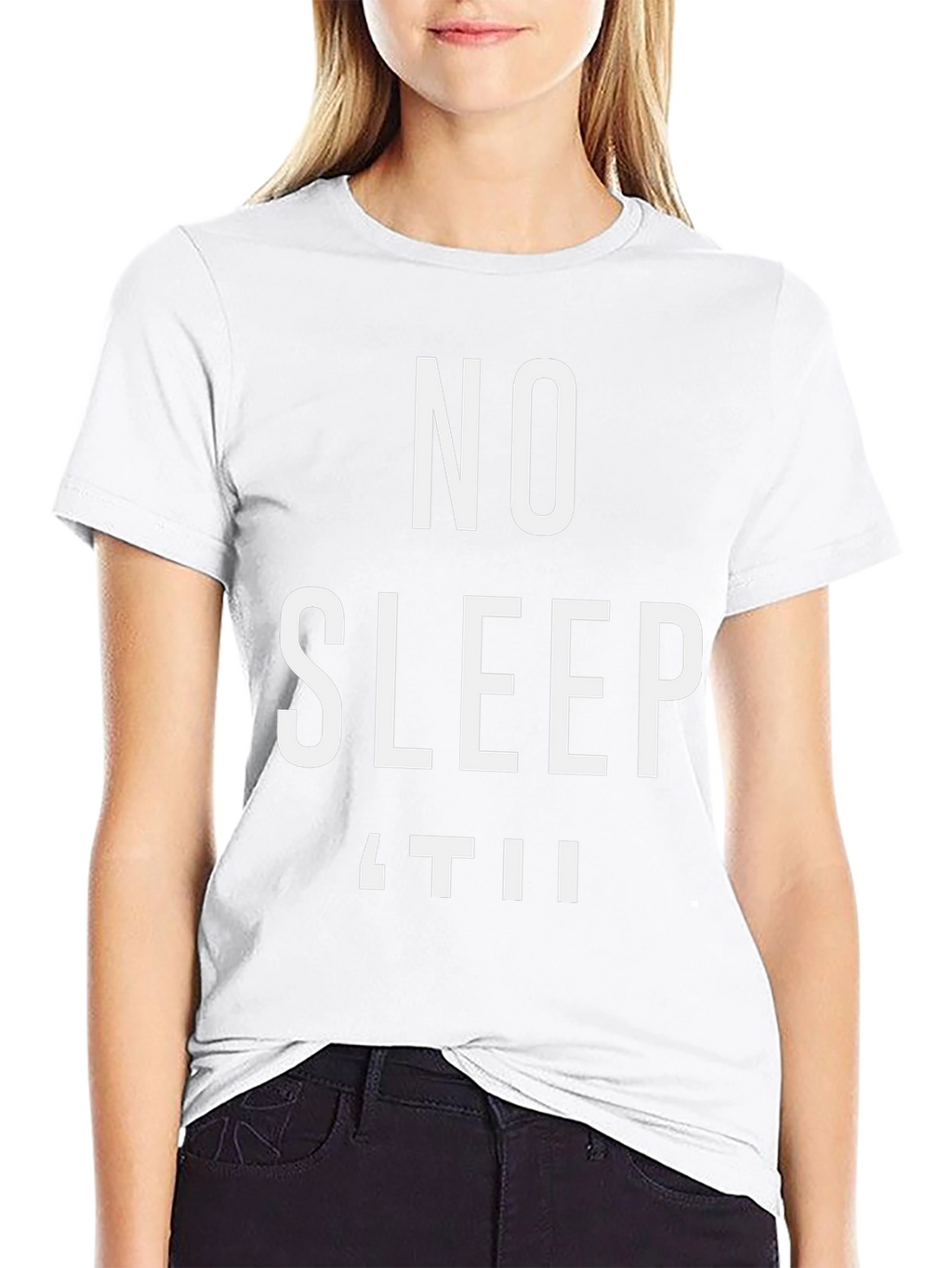 No Sleep Til T-Shirt - Black Graphic Tee