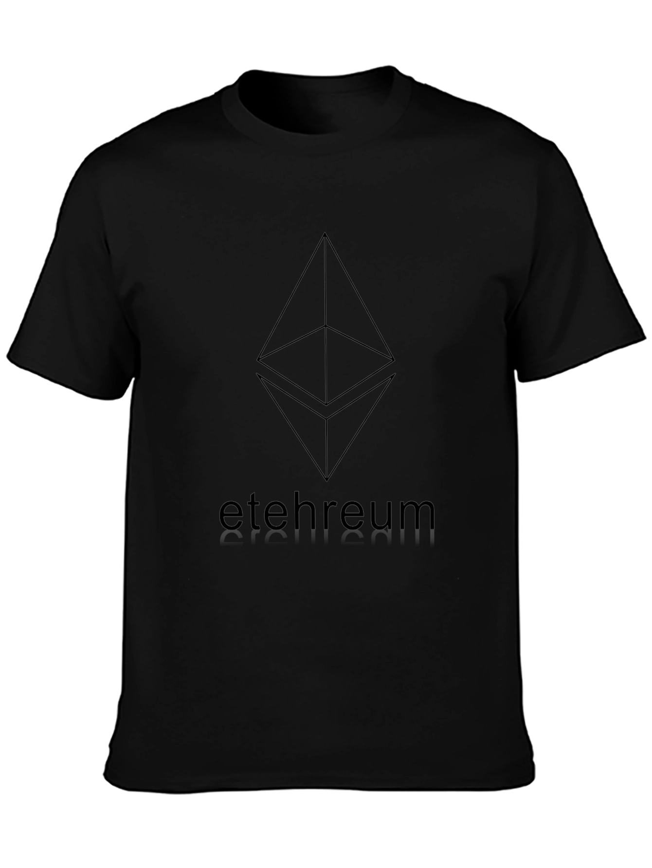 Ethereum Crypto T-Shirt - Black