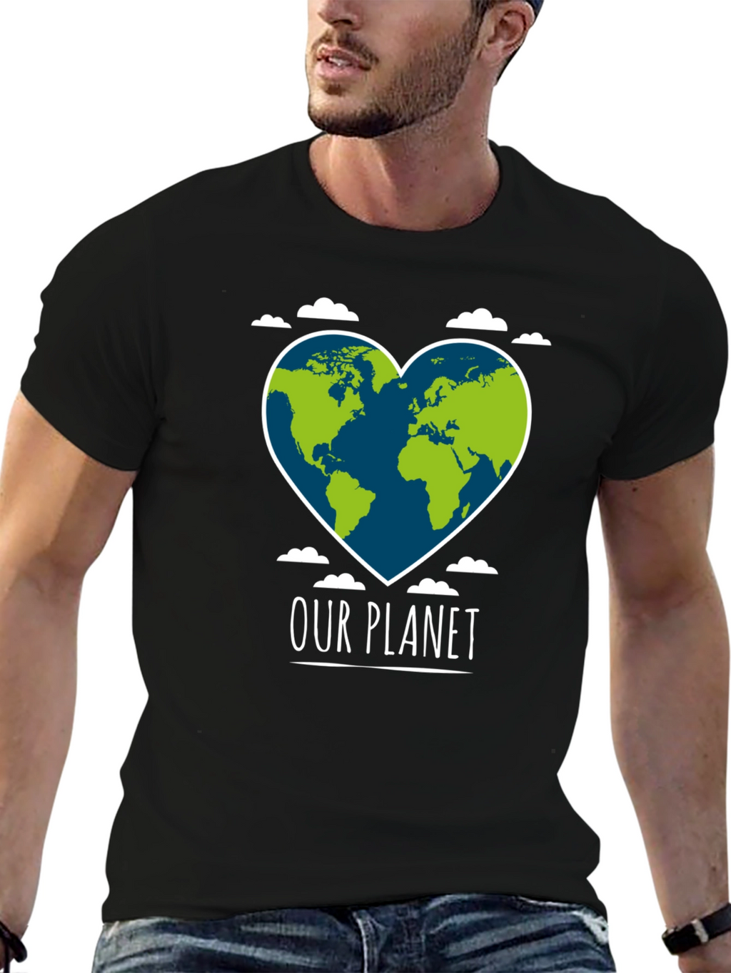 Our Planet Graphic Tee - Earth Day T-Shirt