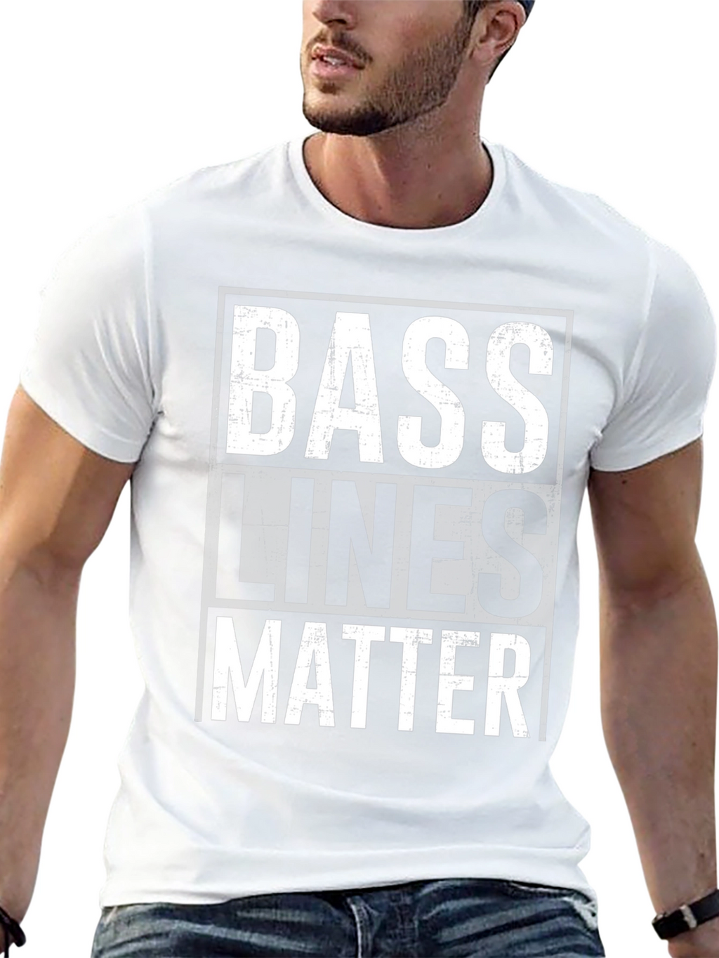 Bass Lines Matter Graphic T-Shirt