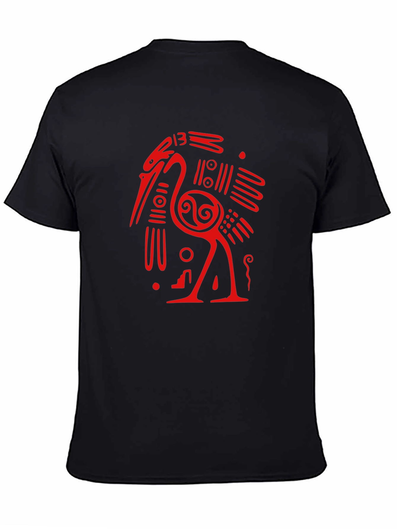 Tribal Heron Graphic Tee