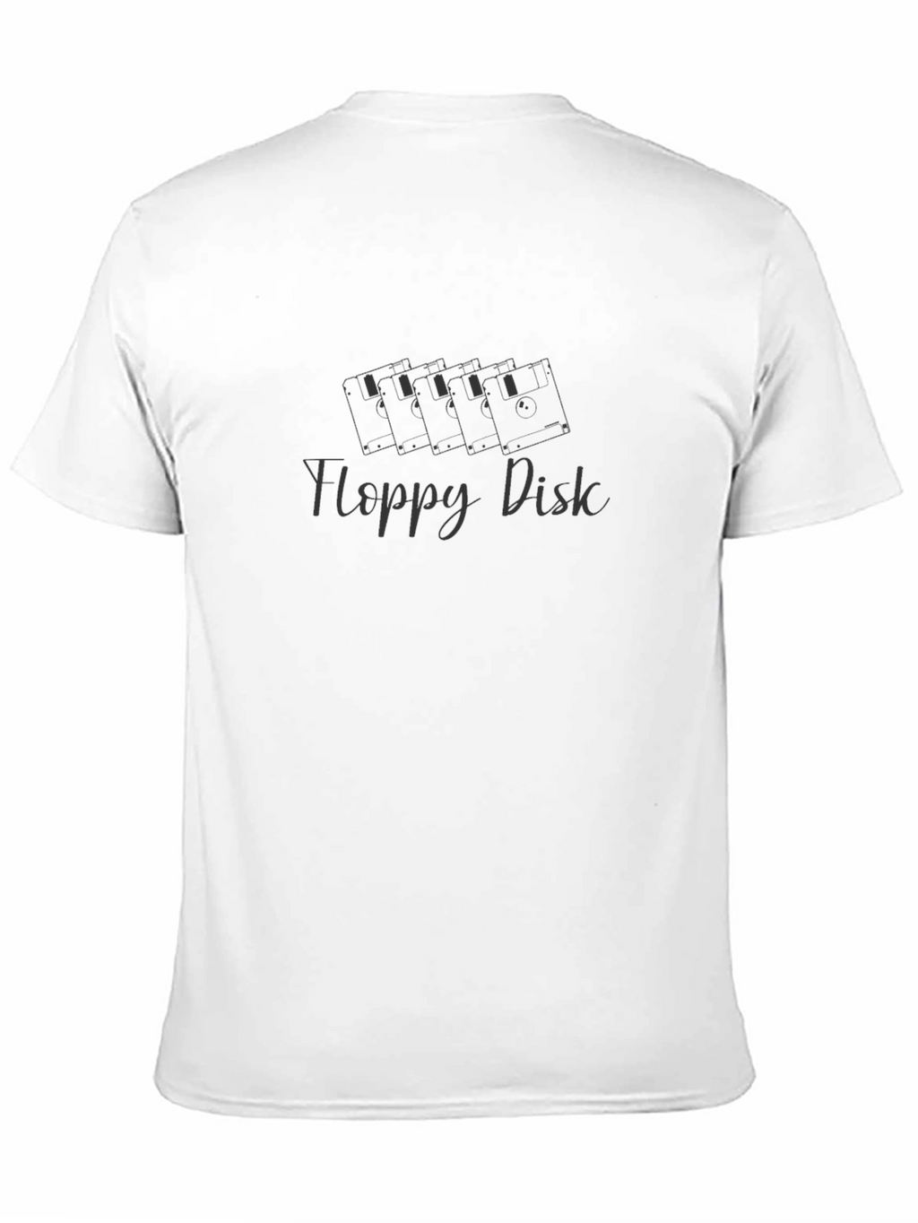 Floppy Disk Graphic T-Shirt - Retro Tech Tee