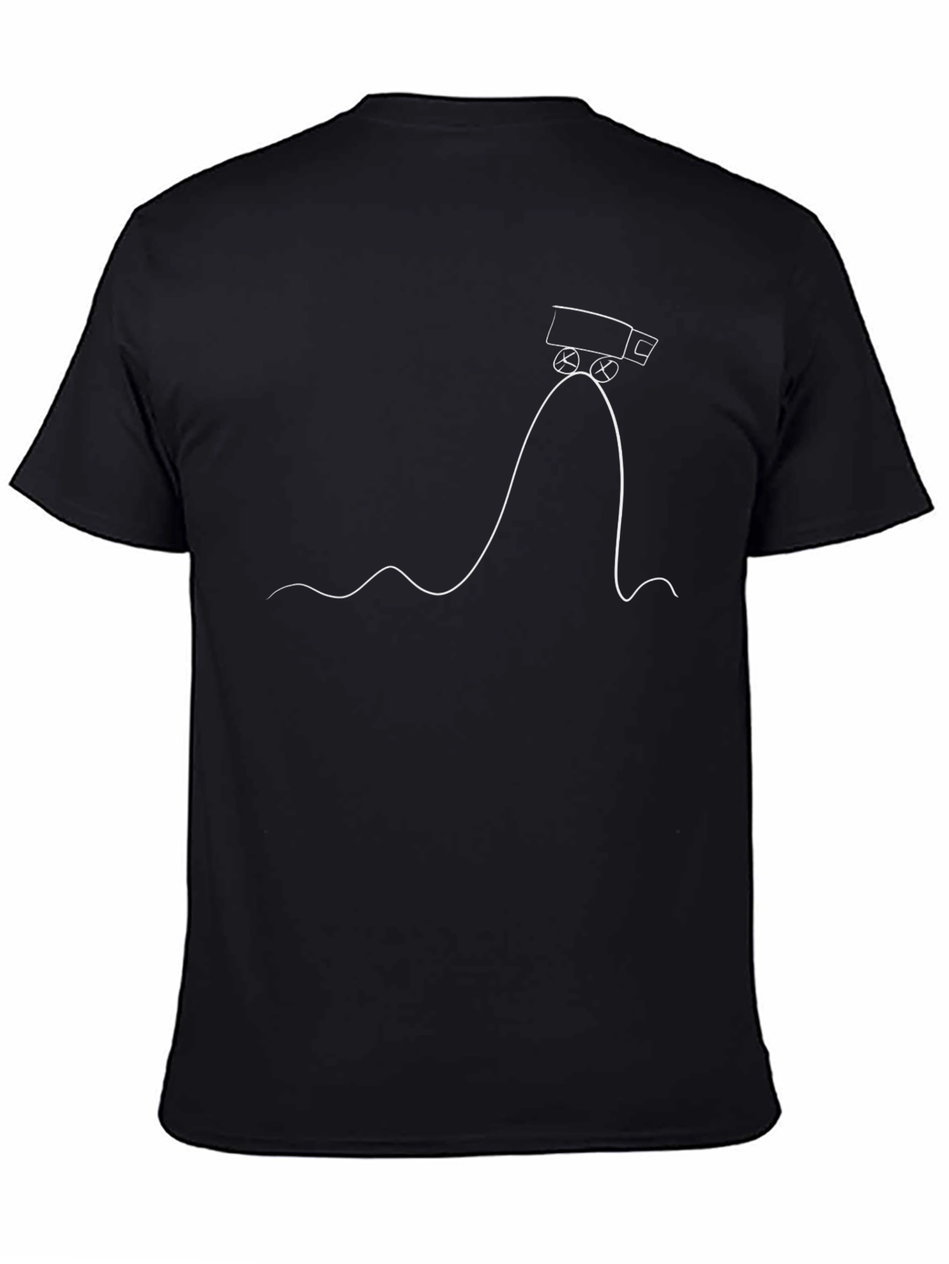 Truck on a Rollercoaster T-Shirt - Graphic Tee