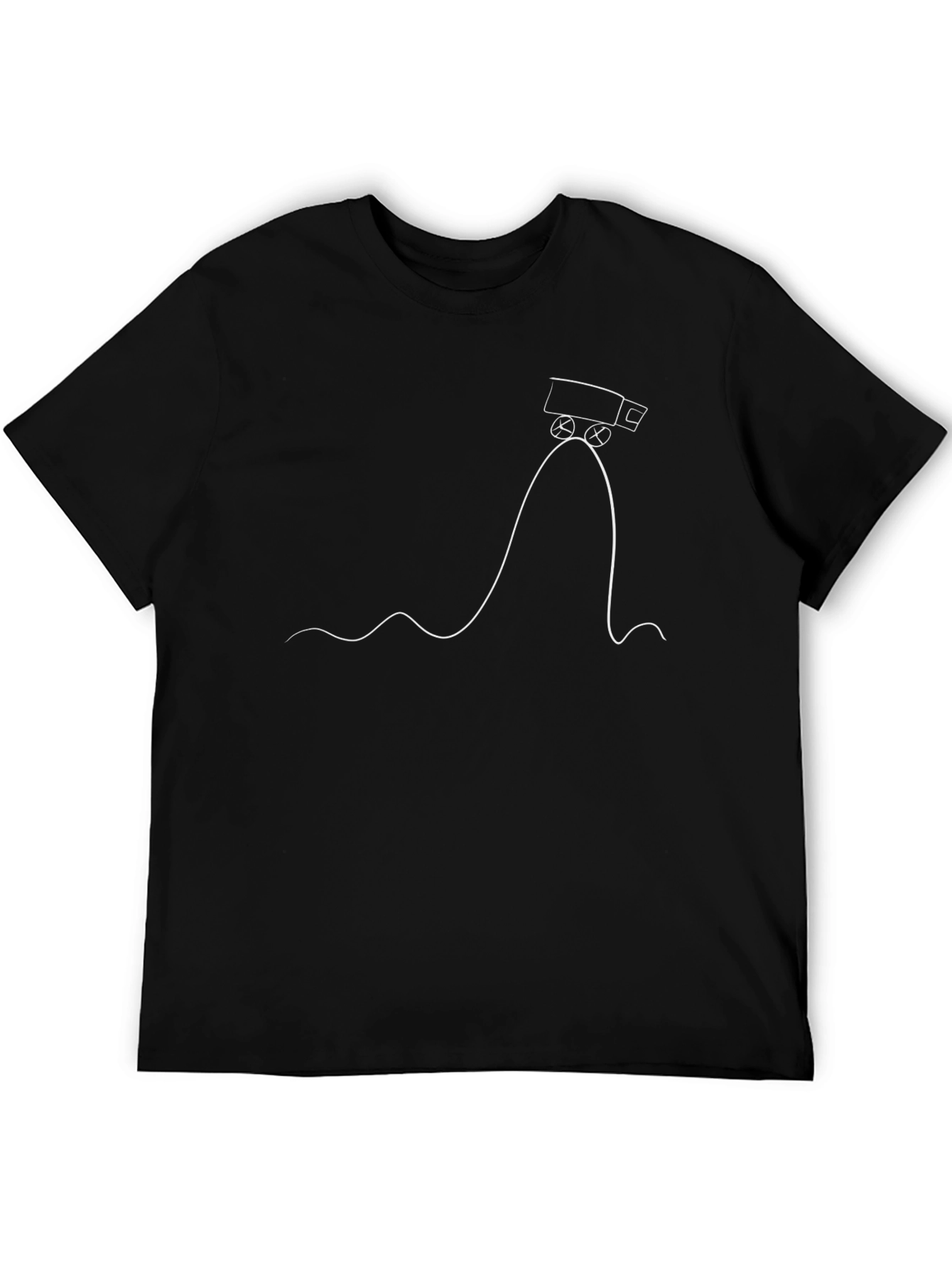 Truck on a Rollercoaster T-Shirt - Graphic Tee