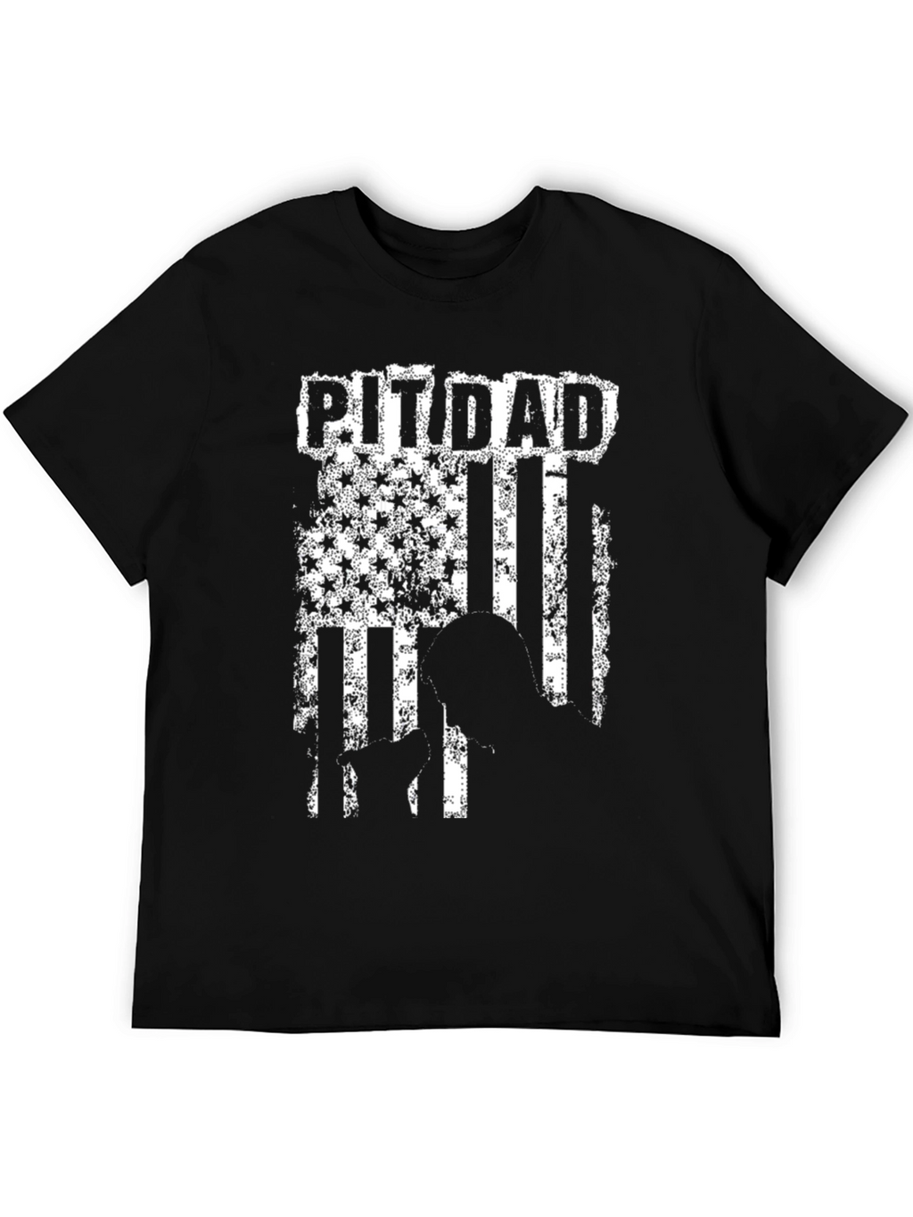 Patriotic Pit Dad T-Shirt