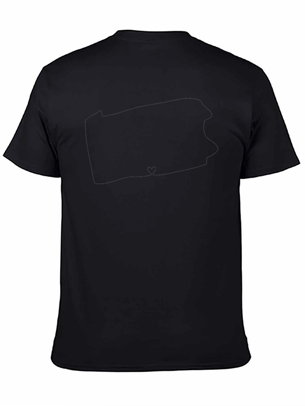 Pennsylvania State Outline Graphic Tee