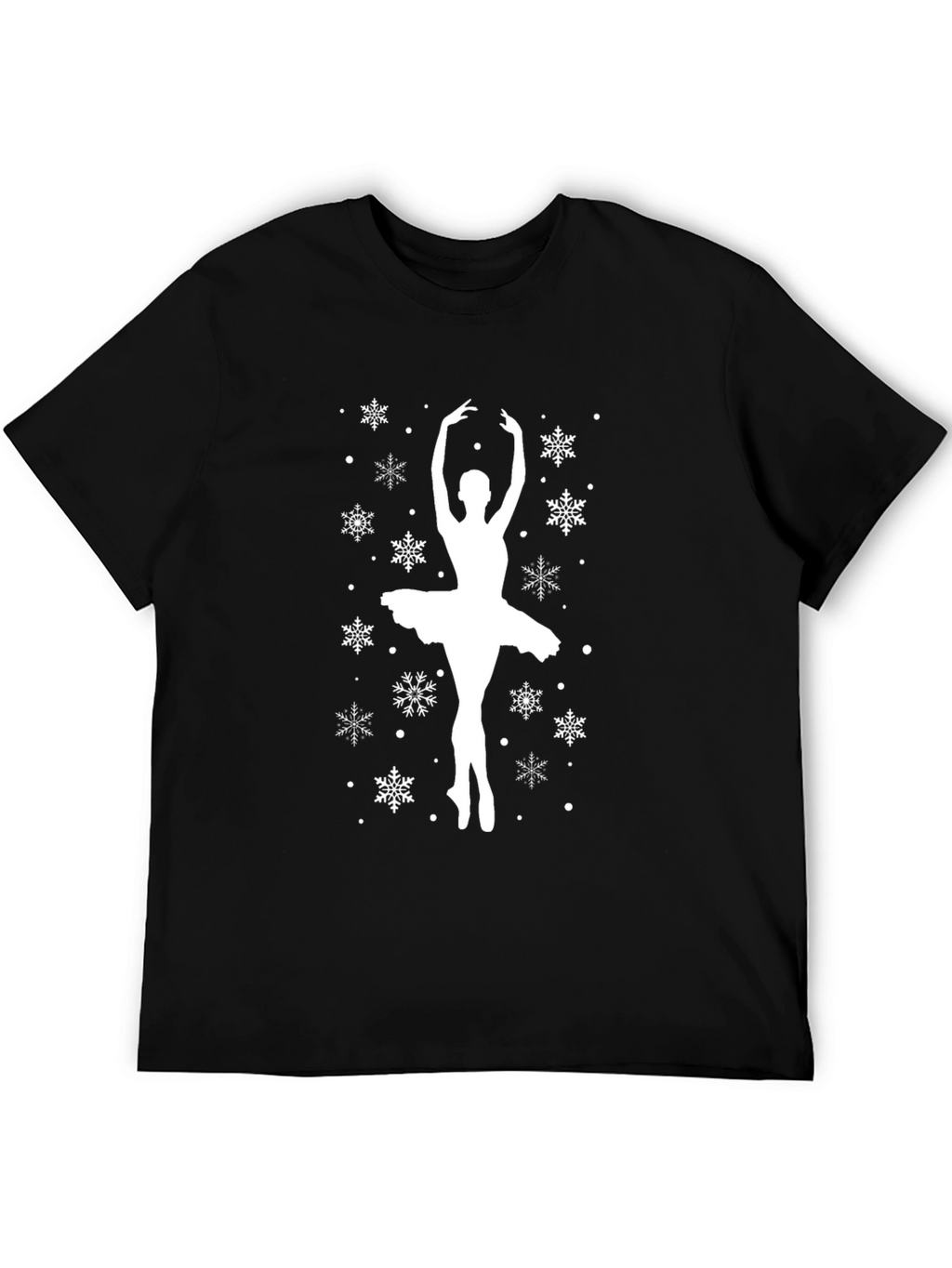 Ballerina Snowflake Graphic Tee