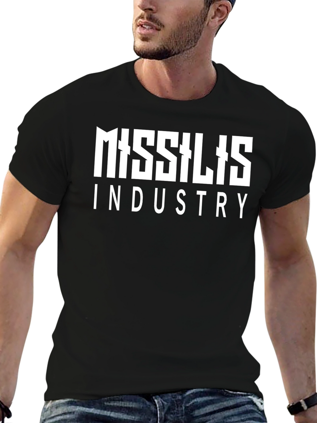 Missilis Industry Graphic T-Shirt - Bold Statement Tee