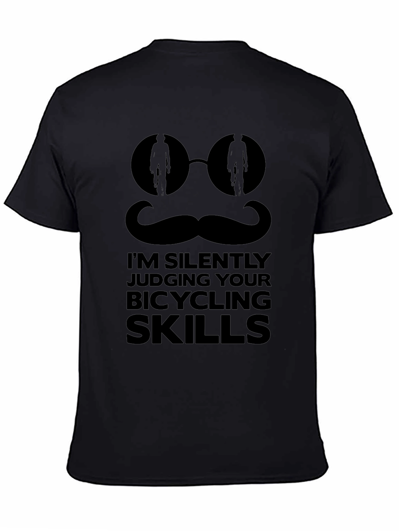 Funny Bicycling Skills Judging T-Shirt