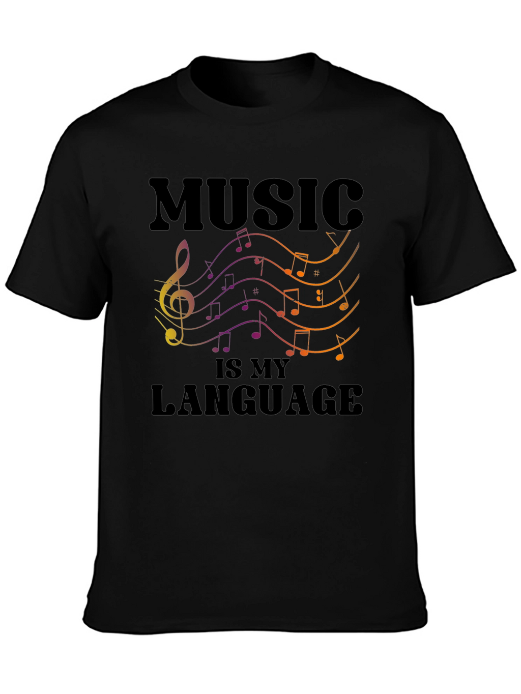 Music Is My Language T-Shirt