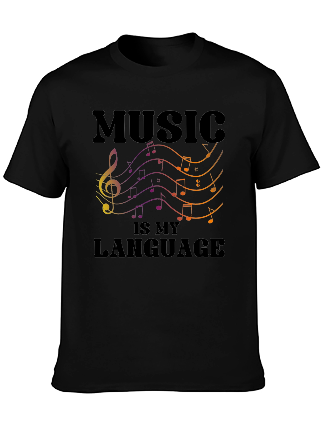 Music Is My Language T-Shirt