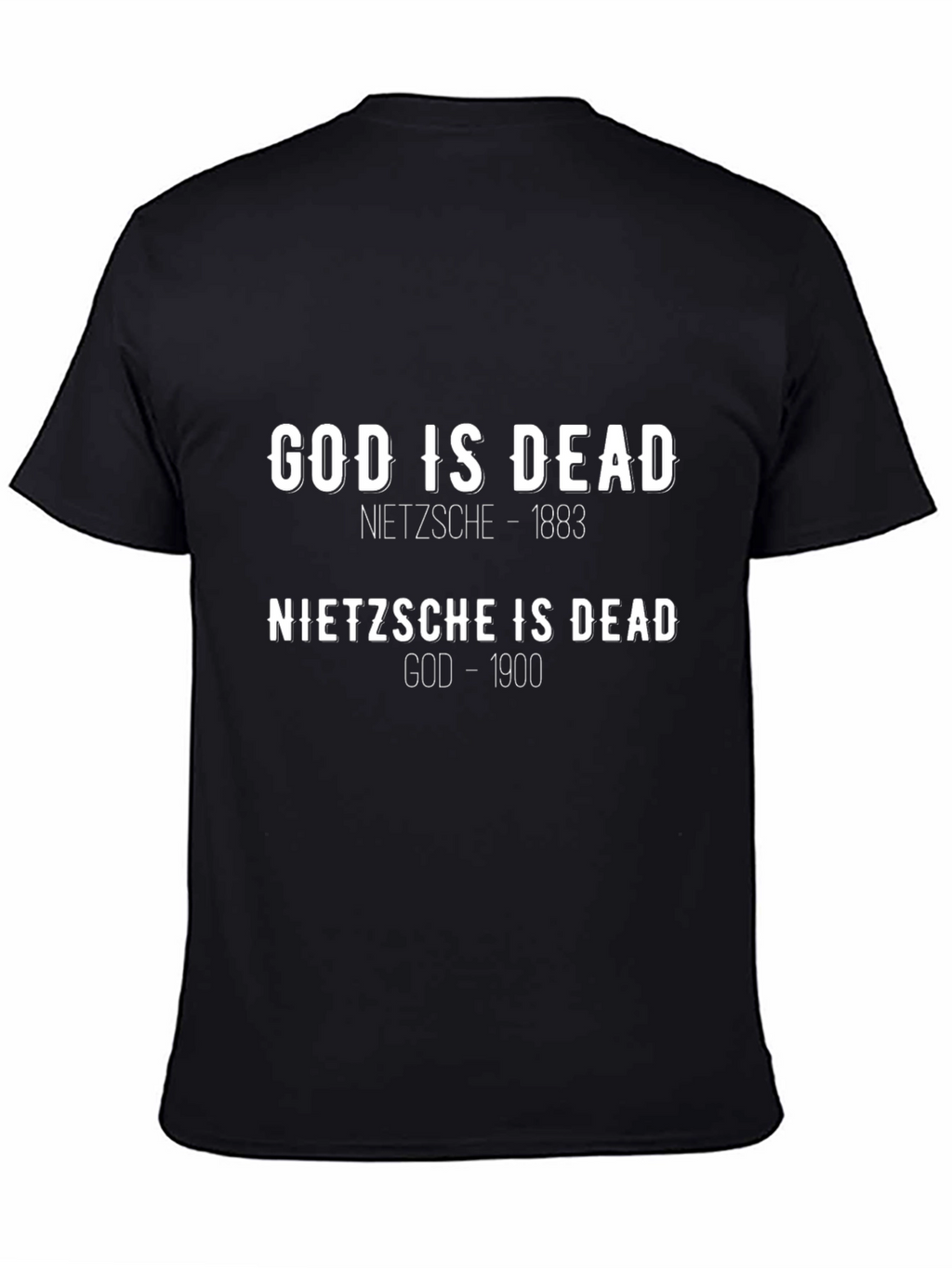 Nietzsche God is Dead Graphic T-Shirt