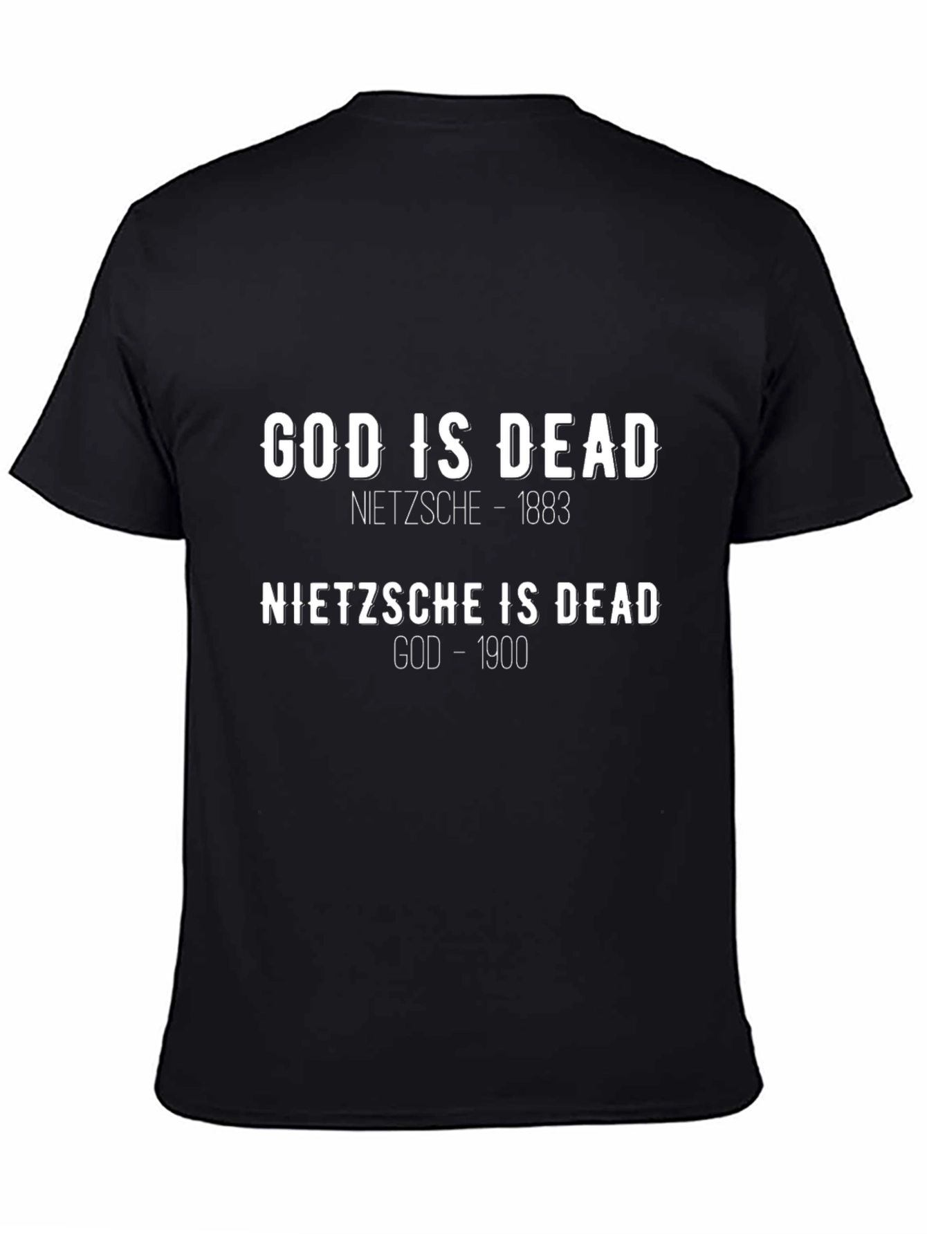 Nietzsche God is Dead Graphic T-Shirt