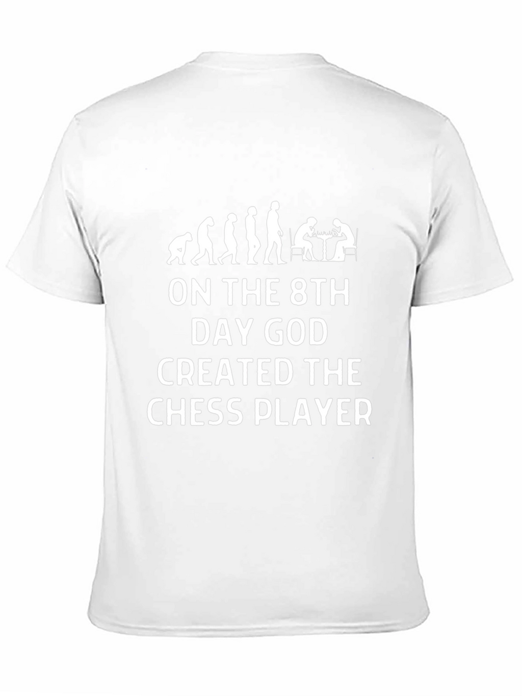 Chess Player Evolution Graphic T-Shirt - Novelty Tee