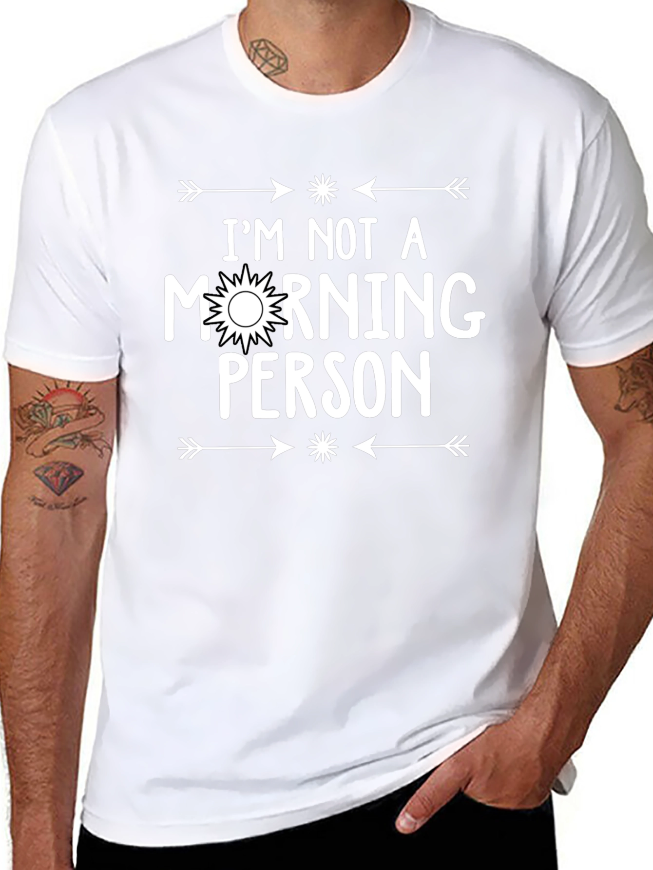 Im Not a Morning Person Graphic T-Shirt
