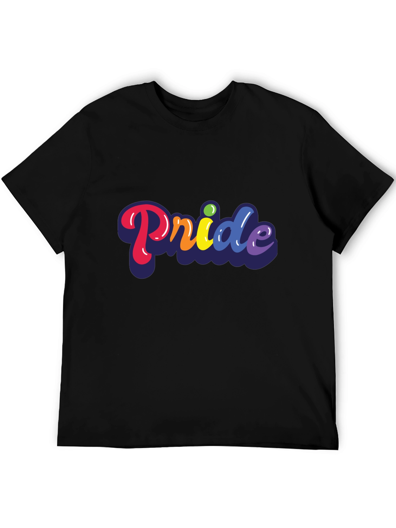 Pride Graphic Black T-Shirt