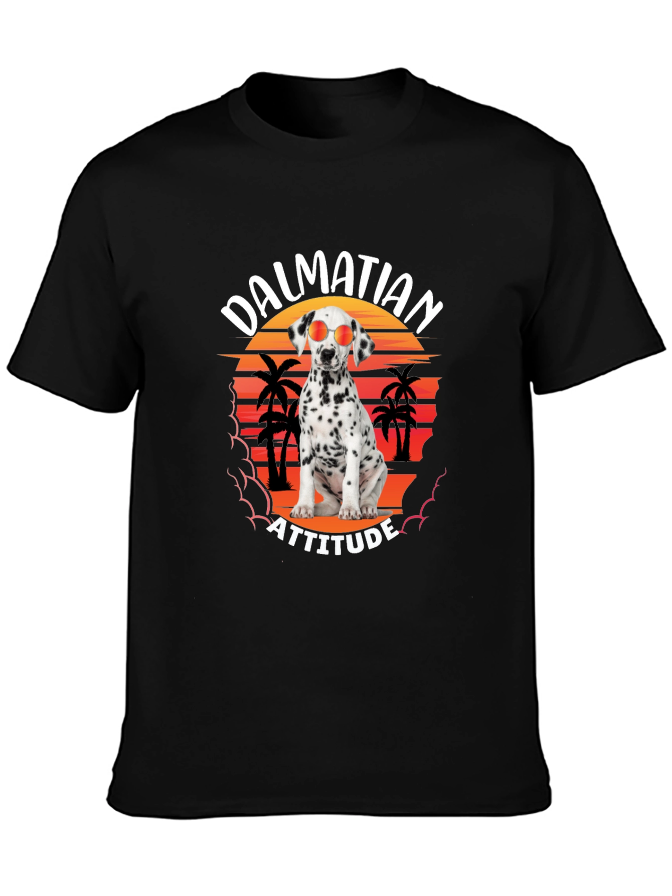 Dalmatian Attitude Graphic Tee - Stylish Comfort