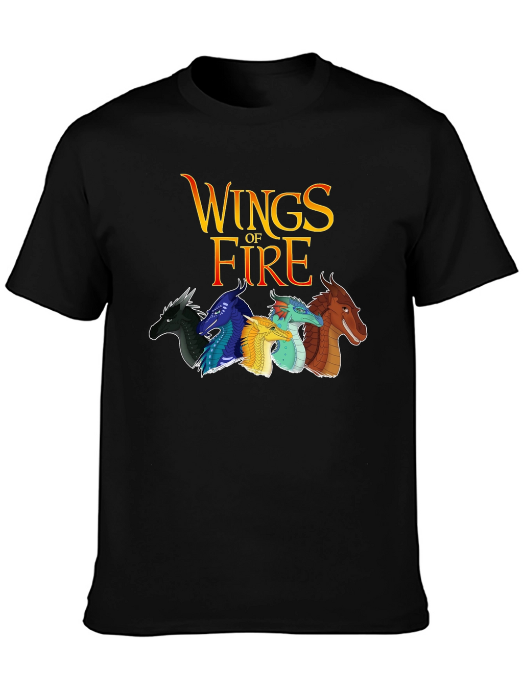 Wings of Fire T-Shirt Dragon Design