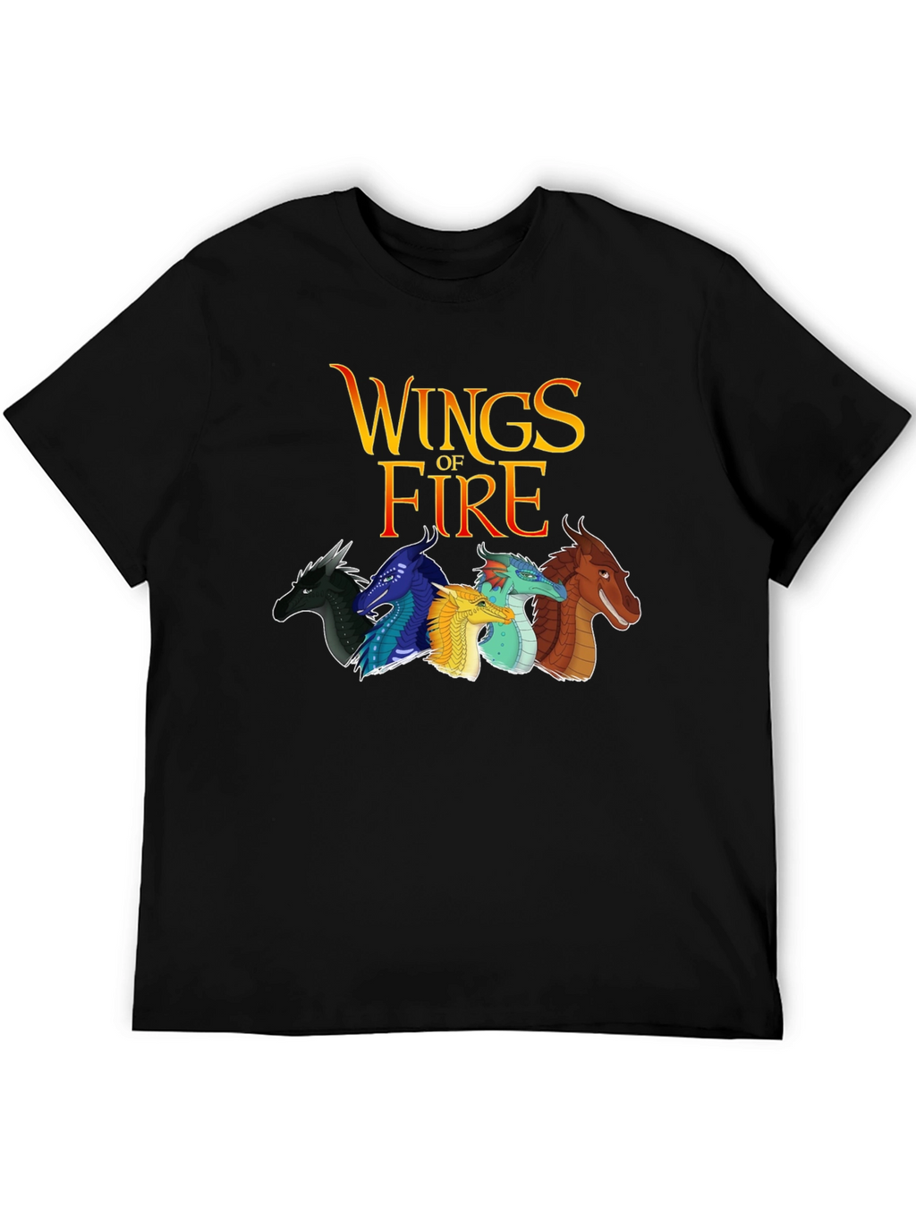Wings of Fire T-Shirt Dragon Design
