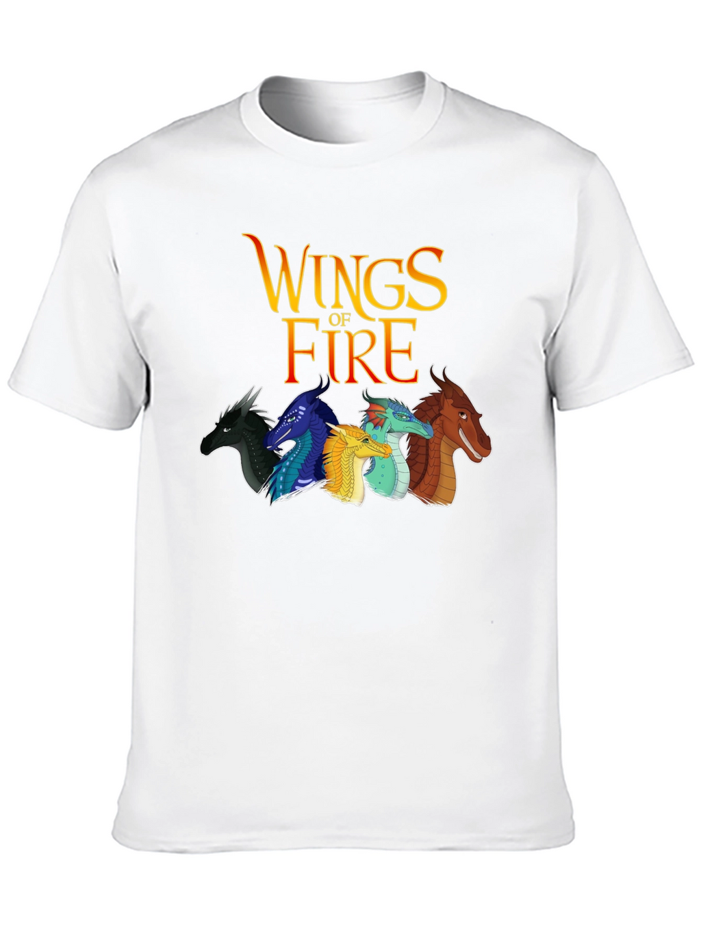 Wings of Fire T-Shirt Dragon Design