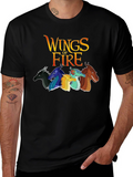 Wings of Fire T-Shirt Dragon Design