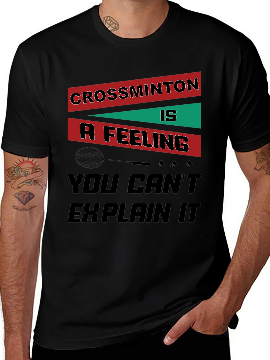 Crossminton is a Feeling T-Shirt