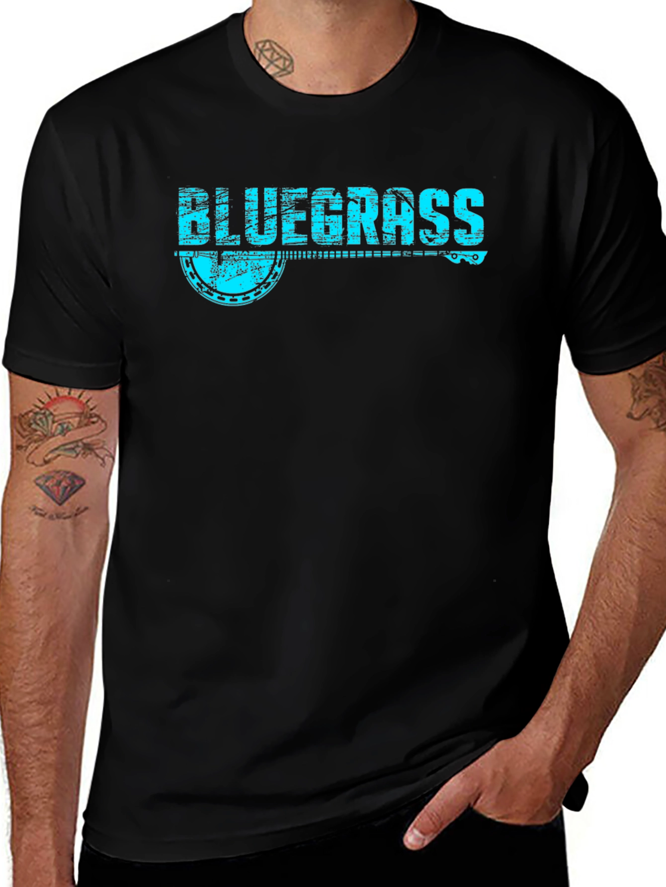 Bluegrass Banjo T-Shirt - Music Tee