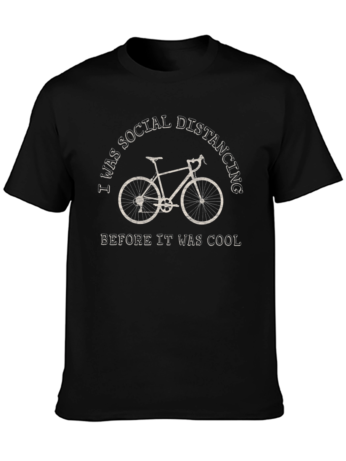 Social Distancing Bike T-Shirt