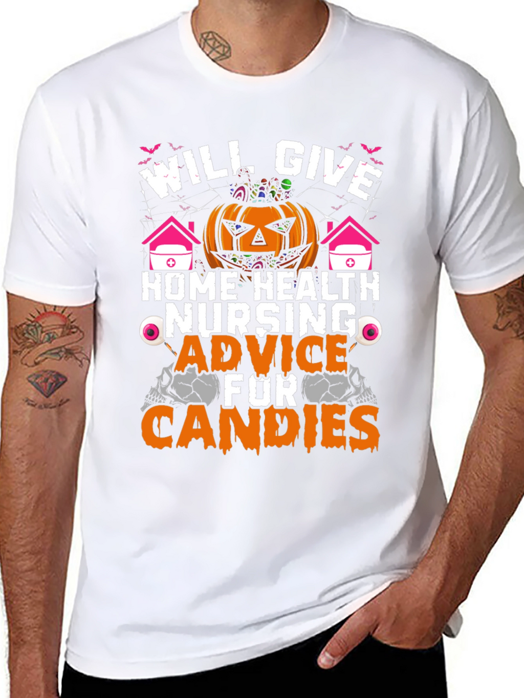 Halloween Home Health Nursing Advice T-Shirt