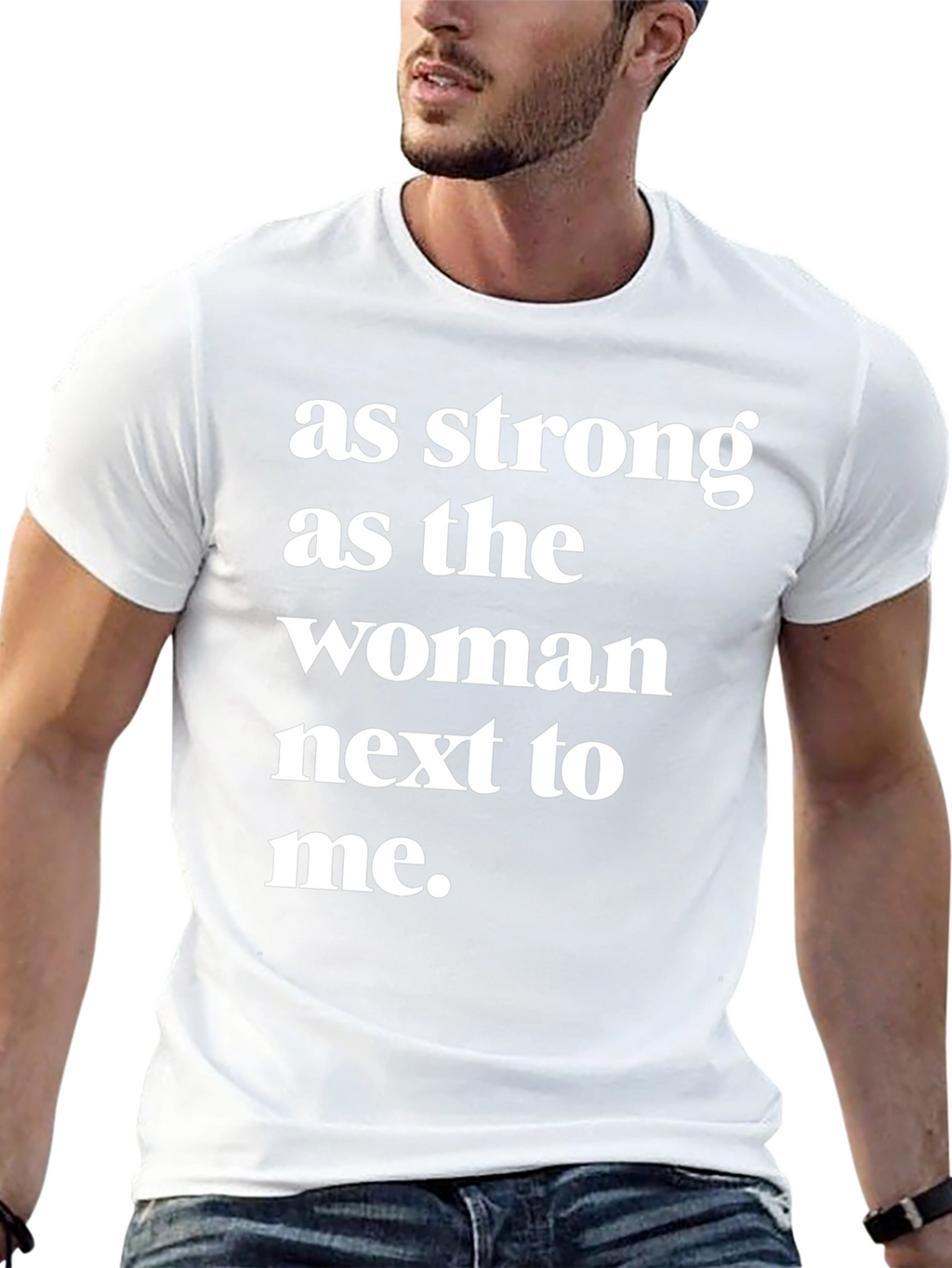 Empowering Woman Strength Graphic Tee