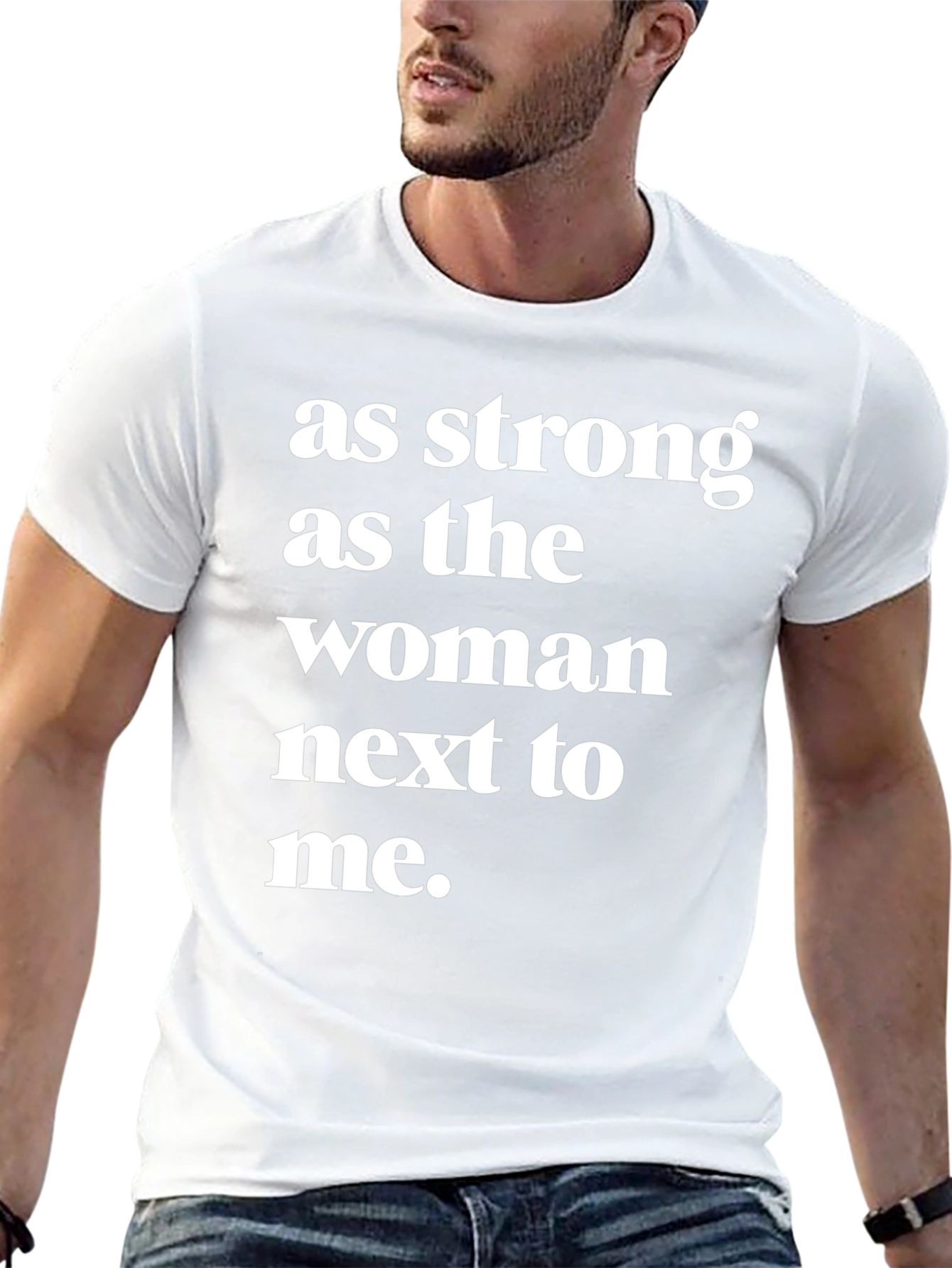 Empowering Woman Strength Graphic Tee