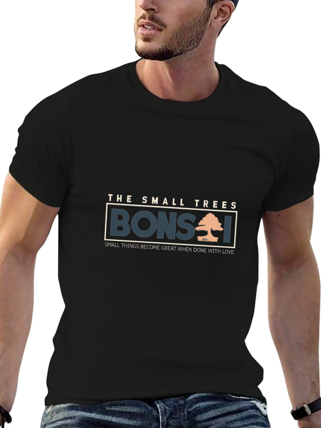 The Small Trees Bonsai Graphic T-Shirt
