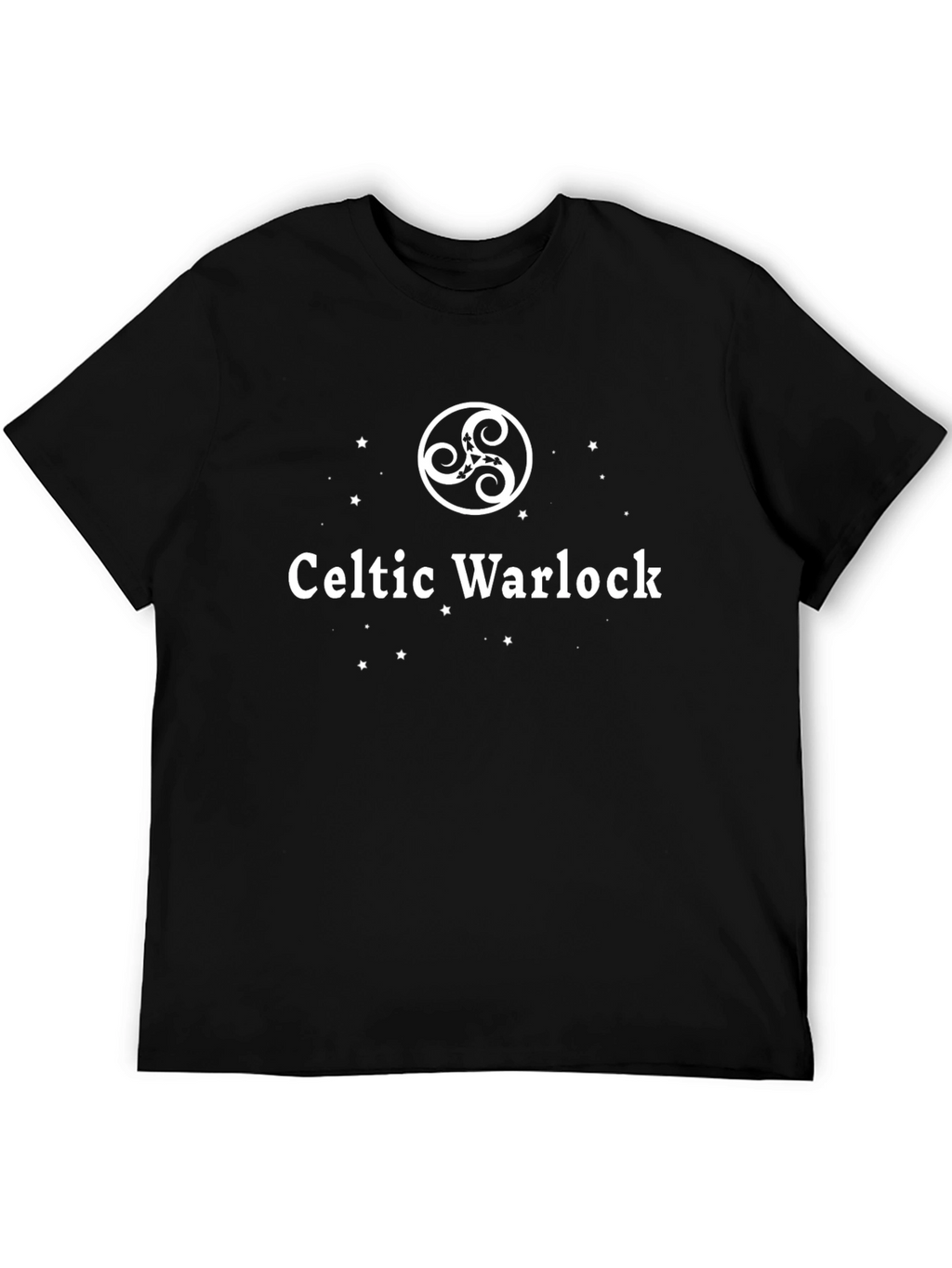 Celtic Warlock T-Shirt - Black Graphic Tee
