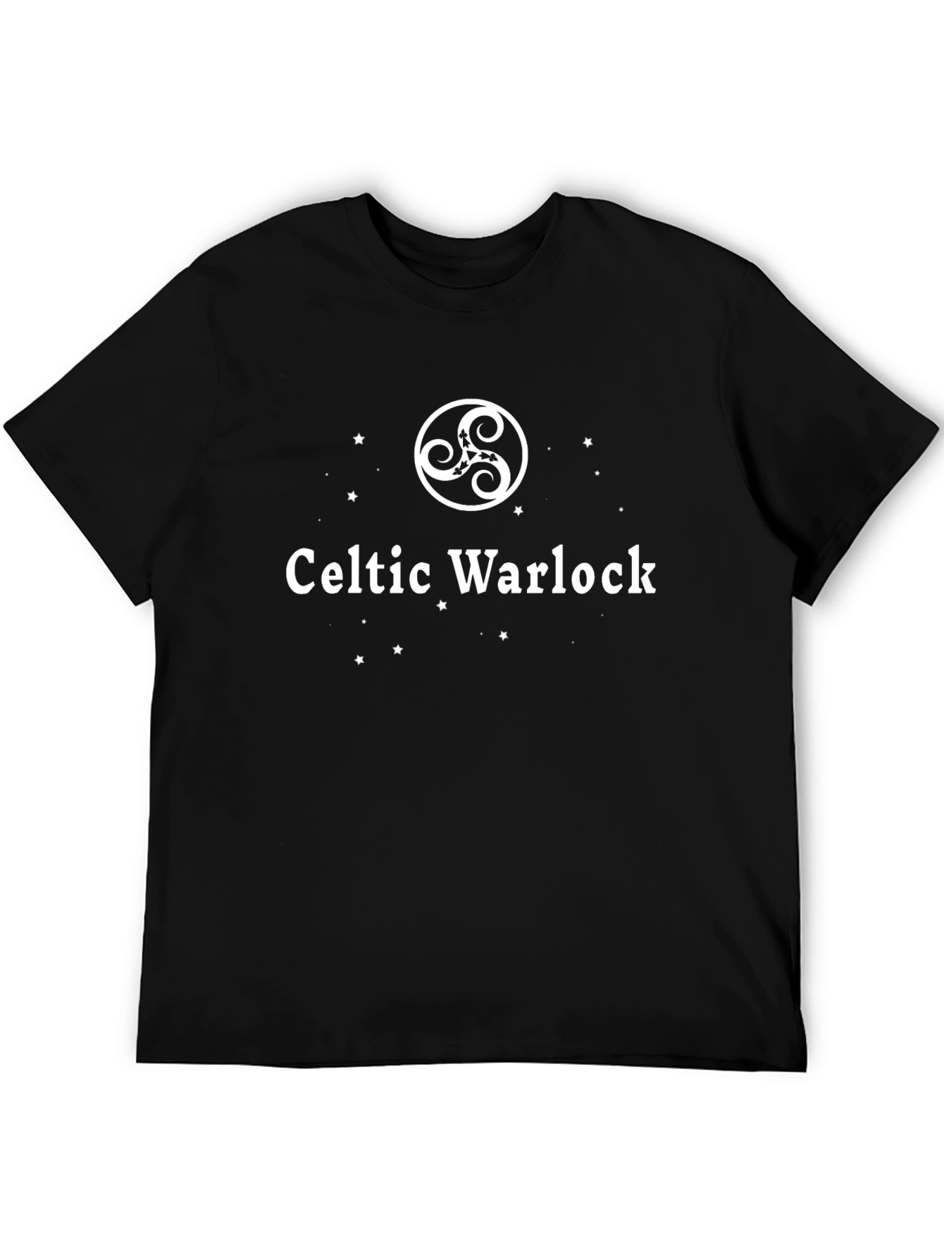 Celtic Warlock T-Shirt - Black Graphic Tee