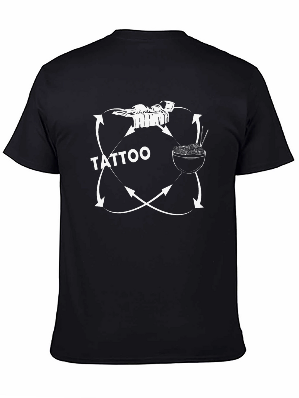Tattoo Cycle Black T-Shirt