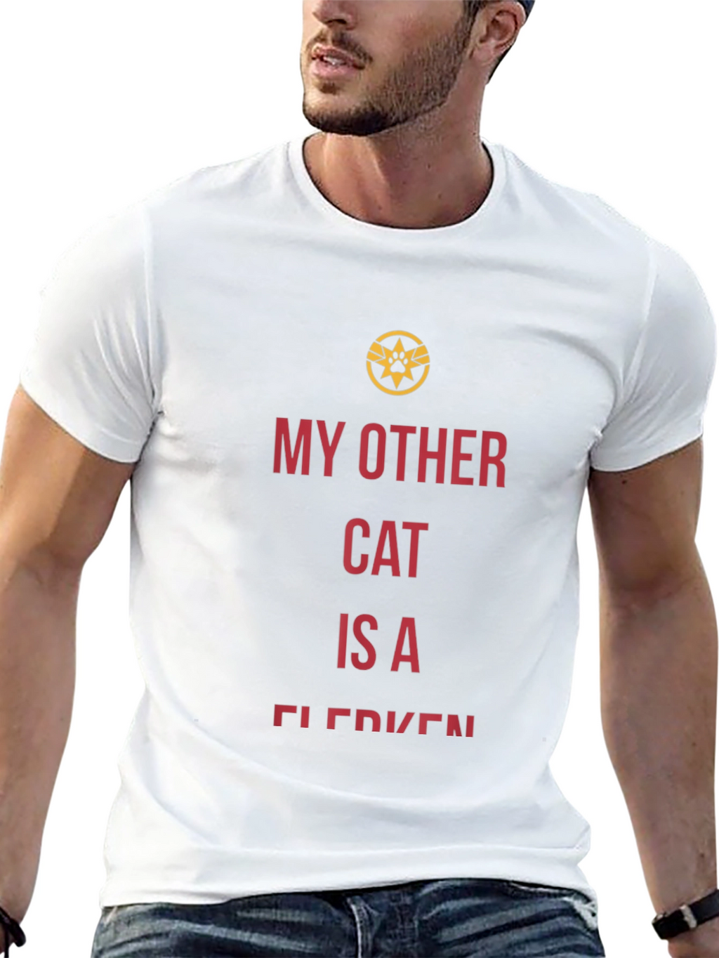 My Other Cat Is A Flerken Black T-Shirt